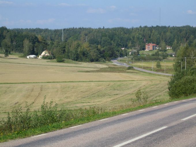 Långt ner till vänster framför huset Blankenborg finns den förmodade tingsplatsen i Aspa (Aspalöt/Aspolöt)